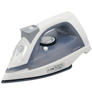 アイリスオーヤマ コードレススチームアイロン IRN-CL30C-W/H(ホワイトグレー)