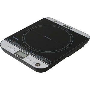 アイリスオーヤマ IRIS IHクッキングヒーター 1400W 対面操作機能 IHC-T61-B ブラック