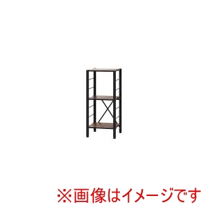 アイリスオーヤマ IRIS アイリスオーヤマ KRSR3-360 組立簡単 連結スチールラック ヴィンテージブラウン