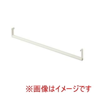 アイリスオーヤマ IRIS アイリスオーヤマ KRSR-HP 組立簡単 連結スチールラック用ハンガーパイプ ホワイト