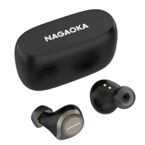 ナガオカ NAGAOKA ナガオカ BT824BK Bluetooh5.0対応 オートペアリング 完全ワイヤレス イヤホン ブラック