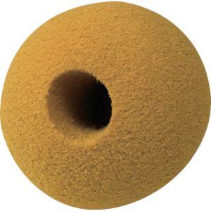 カーボーイ CAR-BOY カーボーイ AC162 安心クッション ボール型 65mm 穴あき 4個入 イエロー