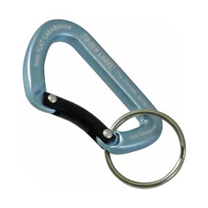 中林製作所 中林製作所 VEX-115 タフレーベル カラビナフラット 5mm ブルー黒