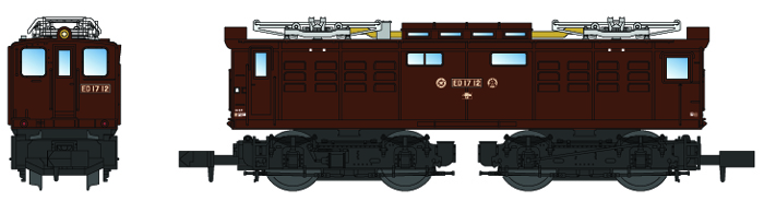  マイクロエース MICRO ACE マイクロエース A2905 ED17-12 豊橋機関区 MICRO ACE