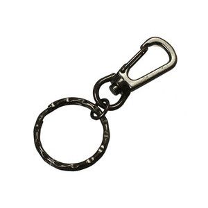 ニッサチェイン ニッサチェイン 6 黒ニッケル キーホルダー 小