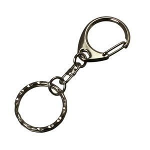 ニッサチェイン ニッサチェイン 8 ニッケル キーホルダー 大