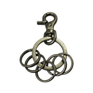 ニッサチェイン ニッサチェイン 128 キーホルダー5連シルバーブロンズ