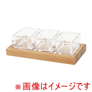 エムタカ M-TAKA エムタカ ガラス製 薬味入れ NO.683