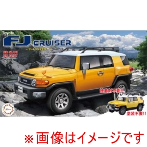 フジミ模型 フジミ模型 車NX-10 1/24 トヨタ FJクルーザー ツートンイエロー 