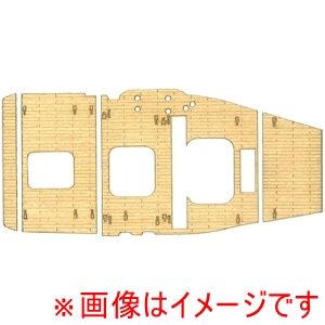 フジミ模型 フジミ模型 ちび丸Gup6 赤城 専用木甲板シール