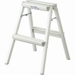 長谷川工業 ハセガワ ハセガワ SE-6A アルミ踏台 SE型 2段 ホワイト メーカー直送 代引不可 北海道沖縄離島不可