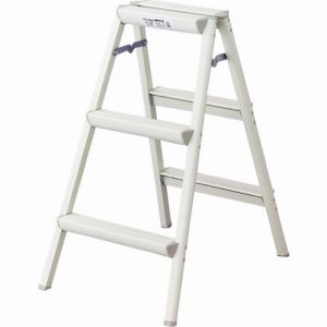 長谷川工業 ハセガワ ハセガワ SE-8A アルミ踏台 SE型 3段 ホワイト メーカー直送 代引不可 北海道沖縄離島不可
