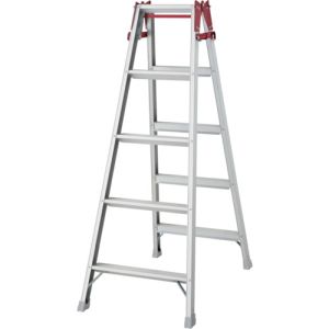長谷川工業 ハセガワ ハセガワ RS-15B アルミはしご兼用脚立 ステップ幅広タイプ RS型 5段 10189