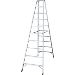 長谷川工業 ハセガワ ハセガワ SWH-30 アルミ合金製天板幅広専用脚立 天板高さ3m