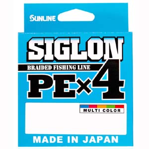サンライン SUNLINE サンライン シグロン PE×4 マルチカラー 200m 1.5号