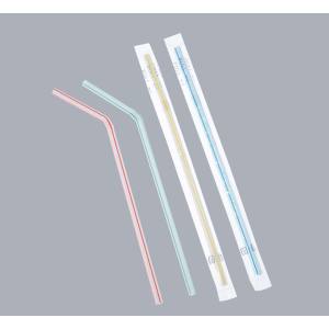 佐藤トレーディング 佐藤トレーディング 曲がるストロー OPP透明袋入り 500本入  6×210mm