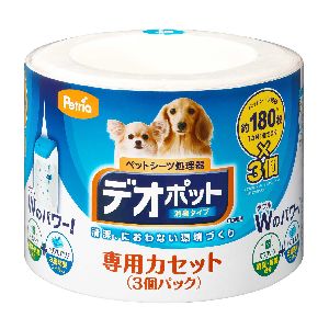 アップリカ Aprica アップリカ ペットリア デオポット専用カセット 3個 消臭 除菌 犬用
