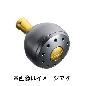 シマノ SHIMANO シマノ SHIMANO 夢屋 アルミラウンド型パワーハンドルノブ グレー Mノブ タイプA