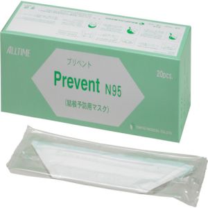 東京メディカル 東京メディカル TM-951 プリベントマスクN95 ホワイト 個包装 20枚入