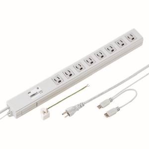 サンワサプライ SANWA SUPPLY USB連動タップ TAP-RE4UN