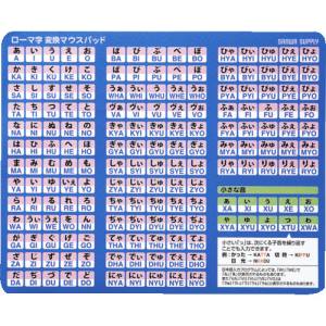 サンワサプライ ローマ字変換マウスパッド MPD-OP17RL8BL