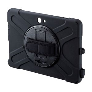 サンワサプライ SANWA SUPPLY サンワサプライ PDA-SF7BK 耐衝撃ケース SurfaceGo2 ハンドル スタンド ショルダーベルト付き