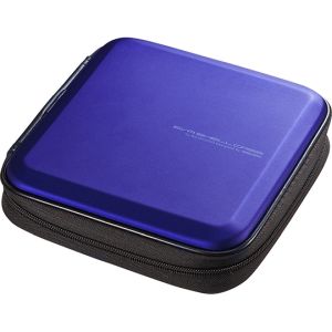 サンワサプライ SANWA SUPPLY ブルーレイディスク対応セミハードケース(24枚収納・ブルー) FCD-WLBD24BL