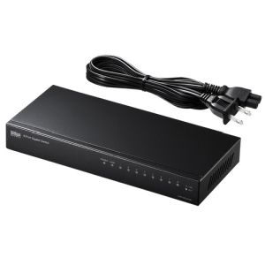 サンワサプライ SANWA SUPPLY Giga対応スイッチングハブ(8ポート) ループ検知機能つき LAN-GIGAH8L
