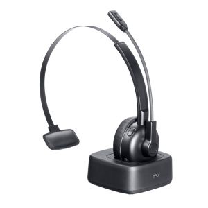 サンワサプライ SANWA SUPPLY サンワサプライ MM-BTMH67BK Bluetooth ヘッドセット 単一指向性マイク 充電クレードル付き