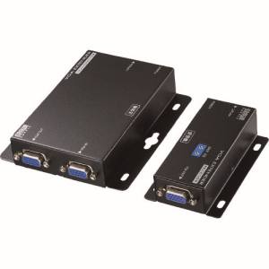 サンワサプライ SANWA SUPPLY ディスプレイエクステンダー(セットモデル) VGA-EXSET2N