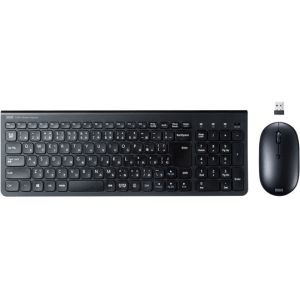 サンワサプライ SANWA SUPPLY サンワサプライ SKB-WL31SETBK ワイヤレスキーボード
