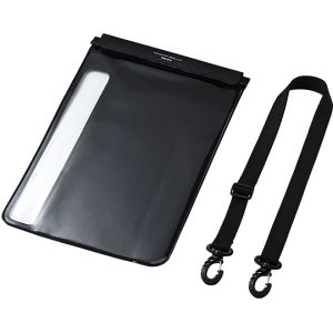 サンワサプライ SANWA SUPPLY タブレット防水防塵ケース(スタンド付き・ショルダーベルト付き・12.9インチ) PDA-TABWPST12