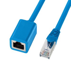 サンワサプライ SANWA SUPPLY サンワサプライ KB-STP6EX-01BL カテゴリ6STP延長 LANケーブル カテゴリ6A