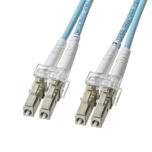 サンワサプライ SANWA SUPPLY サンワサプライ HKB-AMOM3LCLC-10 アーマードメガネ型 光ファイバケーブル マルチOM3 LC×2-LC×2 10m