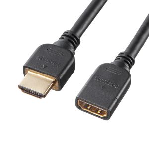 サンワサプライ SANWA SUPPLY サンワサプライ KM-HD20-UEN10 HDMI延長ケーブル 1m