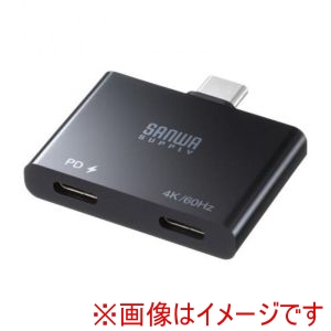 サンワサプライ サンワサプライ AD-ALCCPD01 USB Type-C 拡張アダプタ アダプタタイプ PD対応