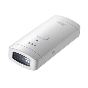 サンワサプライ SANWA SUPPLY サンワサプライ BCR-BT2D3W Bluetooth 対応2次元バーコードリーダー 抗菌