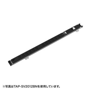 サンワサプライ SANWA SUPPLY サンワサプライ TAP-SV209BN 19インチサーバーラック用 コンセント 20A