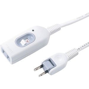 サンワサプライ SANWA SUPPLY 中間スイッチ付延長コード TAP-B7-2N