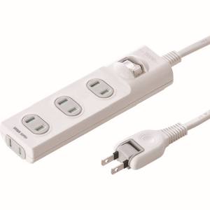 サンワサプライ SANWA SUPPLY 火災予防安全タップ TAP-TSH43SWN