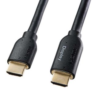 サンワサプライ SANWA SUPPLY ハイスピードHDMIロングケーブル (アクティブ) KM-HD20-A100L3