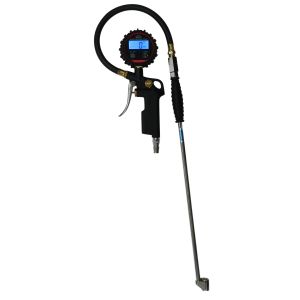 サンアップ SUN UP サンアップ DG-07-OP デジタルゲージ付エアーチャック グリップ付 新ISO ロング G1/4 オープン