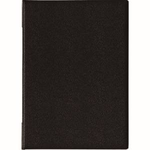 オープン工業 OP OP MN-200-BK メニューファイル レザー調 A4 6頁 黒 オープン工業