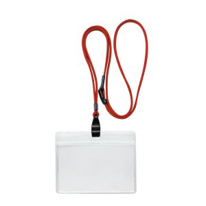 ソニック ソニック NF-482-R 吊下げ名札 エコノミータイプ 赤 10個