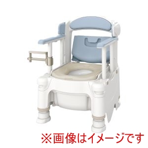 アロン化成 アロン化成 532-959 ポータブルトイレFX-30 らくゾウくん ミストブルー ソフト メーカー直送 代引不可 北海道沖縄離島不可