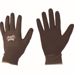おたふく手袋 OTAFUKU おたふく A-397-BW-S ソフキャッチEXフィット 天然ゴム クレーターパーム ブラウン S