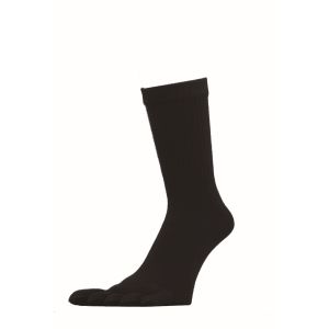 おたふく手袋 おたふく手袋 S-865 ストロングソックス 厚地 5本指 黒