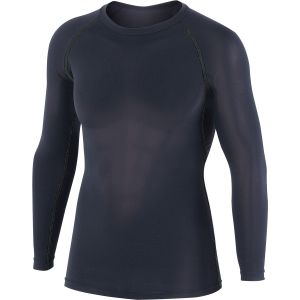 おたふく手袋 OTAFUKU おたふく手袋 JW-623 BT 冷感 消臭 パワーストレッチ 長袖クルーネックシャツ ブラック 4L