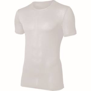 おたふく手袋 OTAFUKU おたふく JW-521 BTデュアル3D ファーストレイヤー ショートスリーブ クルーネックシャツ ホワイト Mサイズ