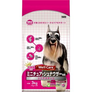 イースター イースター ウェルケア ミニチュア・シュナウザー専用 シニアステージ 3kg